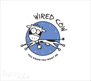 Wired Cow标志设计欣赏