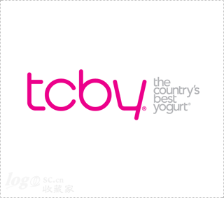 TCBY冰淇淋logo设计欣赏