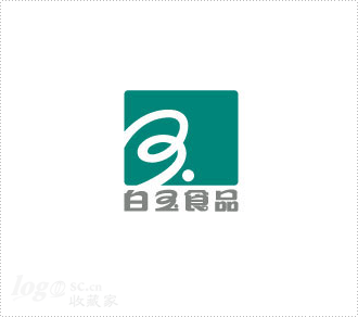 白玉食品logo设计欣赏