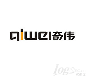 奇伟电器logo设计欣赏