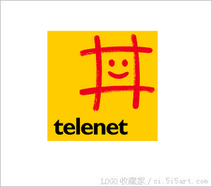 Telenet移动通讯标志设计欣赏