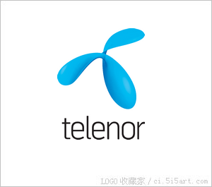 Telenor移动通讯标志设计欣赏