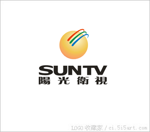 阳光卫视（SUNTV）标志设计欣赏