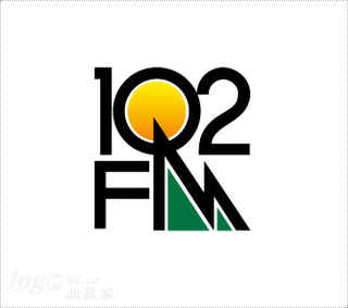 102FM标志设计欣赏