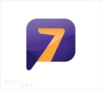 墨西哥Azteca 7频道logo设计欣赏