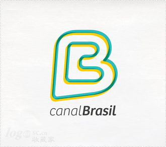 Canal Brasil标志设计欣赏
