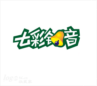 七彩铃音logo设计欣赏