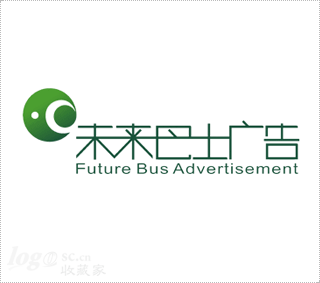 未来巴士广告logo设计欣赏