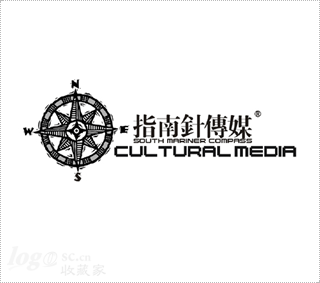 河南指南针文化传媒logo设计欣赏