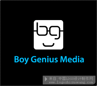 Boy Genius Media标志设计欣赏