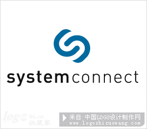 system connect logo欣赏