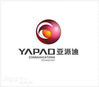 YAPAD亚派迪logo设计欣赏