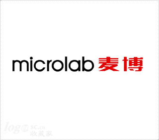 麦博电子logo设计欣赏
