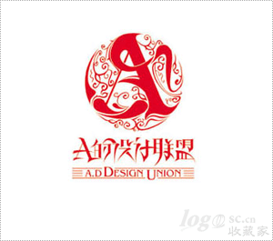 A的设计联盟logo设计欣赏