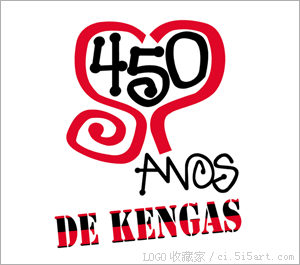 450 Anos de Kengas标志设计欣赏