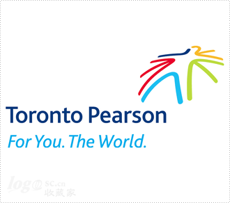 多伦多皮尔逊国际机场logo设计欣赏