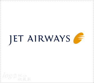 印度捷特航空 Jet Airways标志设计欣赏