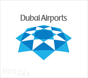 迪拜机场logo设计欣赏