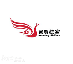 昆明航空标志logo设计欣赏