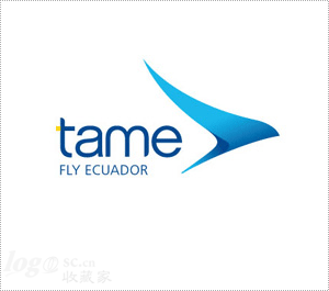 tame 厄瓜多尔国营航空公司logo设计欣赏