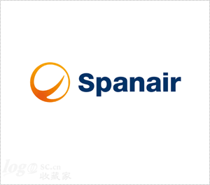 西班牙Spanair航空logo设计欣赏