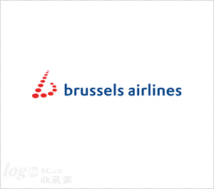 布鲁塞尔航空公司logo设计欣赏