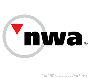 新西北航空公司标志logo设计欣赏