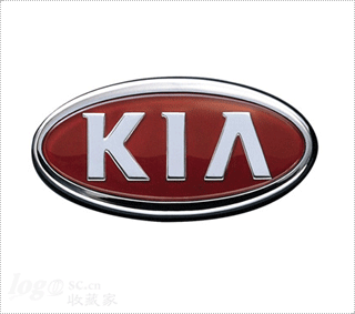 kia 起亚汽车logo设计欣赏