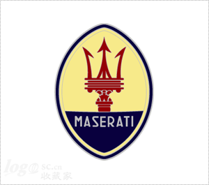 玛莎拉蒂 Maserati标志设计欣赏