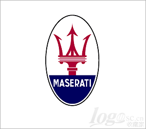 Maserati 玛莎拉蒂logo设计欣赏