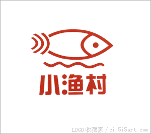 小渔村logo设计欣赏