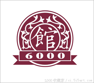 六千馆logo设计欣赏