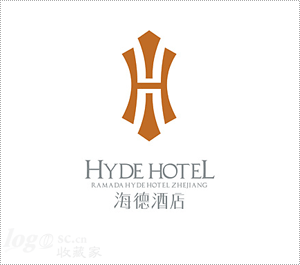 浙江海德华美达酒店logo设计欣赏