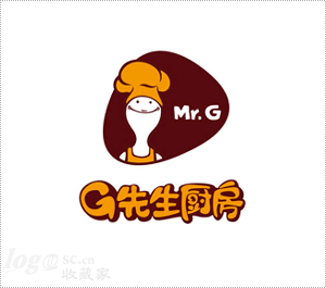 北京G先生厨房餐饮logo设计欣赏