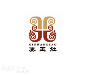 秦王灶酒店logo设计欣赏