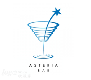 Asteria bar标志设计欣赏