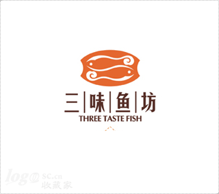 三味鱼坊logo设计欣赏