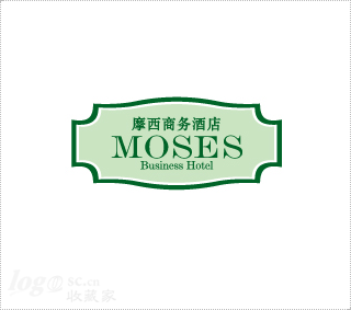 摩西商务酒店logo设计欣赏