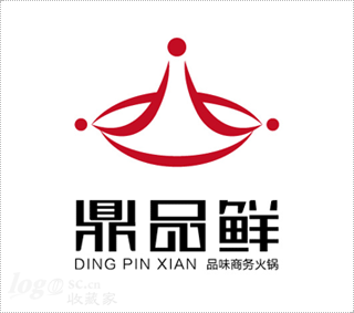 鼎品鲜logo设计欣赏