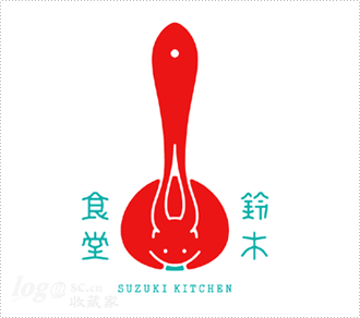 铃木食堂logo设计欣赏