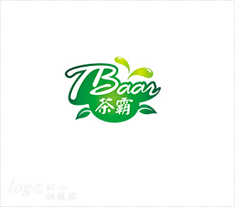 福建茶霸奶茶连锁logo设计欣赏