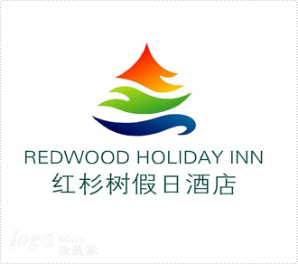 红杉树酒店logo设计欣赏
