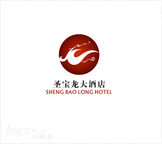 圣宝龙大酒店logo设计欣赏