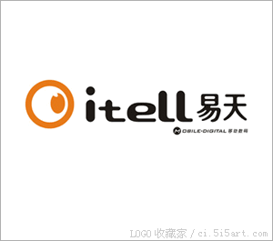 ITELL易天标志设计logo设计欣赏