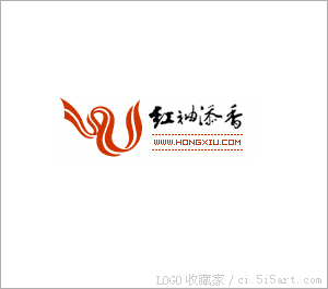 红袖添香网站logo设计欣赏