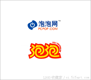 泡泡网logo设计欣赏