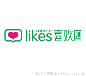 喜欢网logo设计欣赏