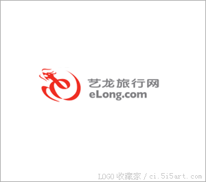 艺龙旅行网logo设计欣赏