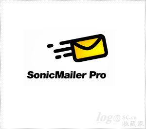 sonicMailer pro标志设计欣赏
