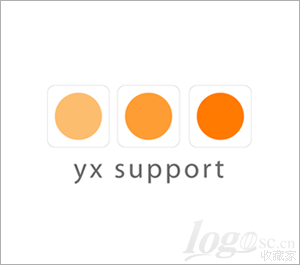 yx support标志设计欣赏